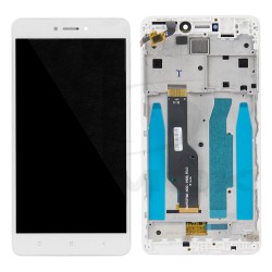 LCD Display XIAOMI REDMI NOTE 4X SNAPDRAGON 625 GLOBAL VERSION 3GB/32G WHITE WITH FRAME