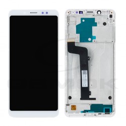 LCD Display XIAOMI REDMI NOTE 5 / 5 PRO WHITE WITH FRAME