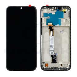 LCD Display XIAOMI REDMI NOTE 8 BLACK WITH FRAME NO LOGO