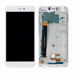 LCD Display XIAOMI REDMI NOTE 5A WHITE WITH FRAME