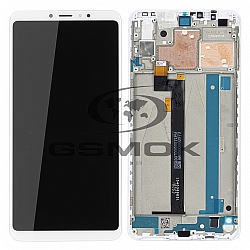 LCD Display XIAOMI MI MAX 3 WITH FRAME WHITE 560410031033 ORIGINAL SERVICE PACK