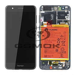 LCD Display HUAWEI HONOR 8 WITH FRAME AND BATTERY BLACK 02350VAS ORIGINAL SERVICE PACK