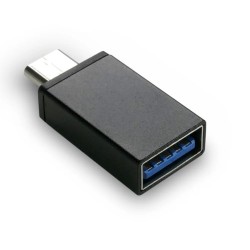 ADAPTER FROM USB-A TO USB-C OTG 3A USB 3.0 EVERACTIVE ADOTG-01 BLACK