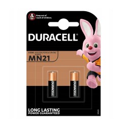 ALKALINE SPECIALIST BATTERIES DURACELL MN21 A23 V23GA 12V 2 PCS BLISTER