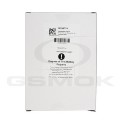 BATTERY APPLE IPHONE 16 PRO 661-42720 ORIGINAL