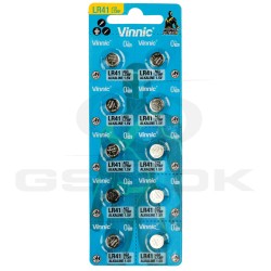 ALKALINE BATTERIES VINNIC G3 LR736 1.5V 10 PCS BLISTER