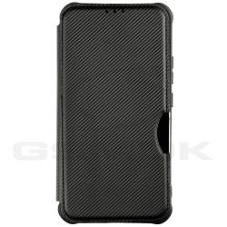 FLIP CASE CARBON SAMSUNG A346 GALAXY A34 5G BLACK