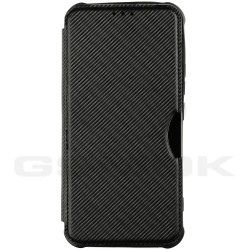 FLIP CASE CARBON XIAOMI REDMI NOTE 13 PRO PLUS 5G BLACK