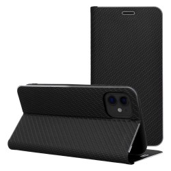 FLIP CASE LUNA BOOK CARBON IPHONE 17 BLACK FLIP CASE LUNA BOOK CARBON IPHONE 17 BLACK