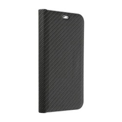FLIP CASE LUNA BOOK CARBON SAMSUNG A52 5G / A52 LTE 4G / A52S 5G BLACK