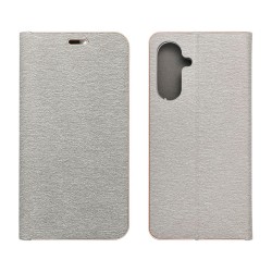 FLIP CASE LUNA BOOK GOLD SAMSUNG A17 SILVER