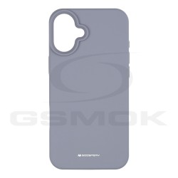 MERCURY SILICONE CASE IPHONE 16 PLUS LAVENDER GREY