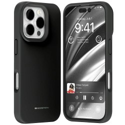 MERCURY SILICONE CASE IPHONE 16 PRO BLACK