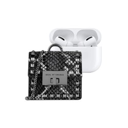 HEADPHONE CASE IDEAL OF SWEDEN ZOE MINI AIRPODS BEATSTUDS SILVERY SNAKE UNIVERSAL