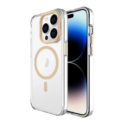 RESPO CASE IPHONE 15 PRO MAX EMPEROR MAG WITH MAGSAFE AND ADJUSTABLE STAND GOLD