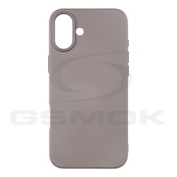 SILICON CASE IPHONE 16 PLUS DARK GRAY