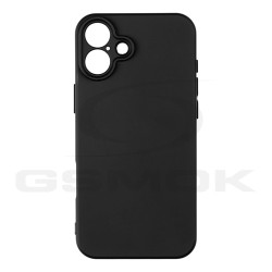 SILICON CASE IPHONE 16 PLUS BLACK