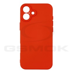 SILICON CASE IPHONE 16 PLUS RED