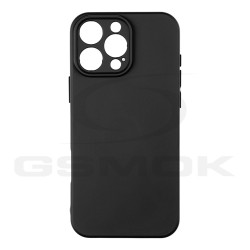 SILICON CASE IPHONE 16 PRO MAX BLACK