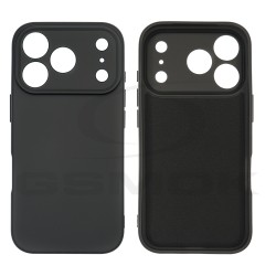 SILICON CASE IPHONE 17 PRO 6.3 BLACK
