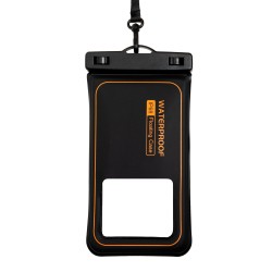 UNIVERSAL WATERPROOF CASE FLOATING 6.9 INCH BLACK