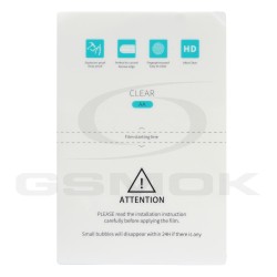 HYDROGEL PROTECTIVE CLEAR TPU 0.14UM RMORE 180X120MM