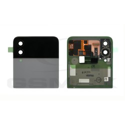LCD Display SAMSUNG F721 GALAXY Z FLIP 4 BLUE  GH97-27947D ORIGINAL SERVICE PACK BATTERY COVER TOP WITH OUTER LCD Display