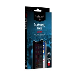 IPHONE 12 PRO MAX - MYSCREEN DIAMOND GLASS LITE EDGE  ANTISPY TEMPERED FULL GLUE BLACK