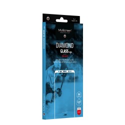 IPHONE 15 6.1 - MYSCREEN DIAMOND GLASS LITE TEMPERED GLASS EDGE FULL GLUE BLACK