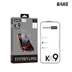IPHONE 15 PRO MAX - TEMPERED GLASS KK9 CLEAR GLASS