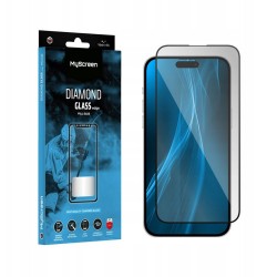 IPHONE AIR - MYSCREEN DIAMOND GLASS EDGE TEMPERED FULL GLUE BLACK