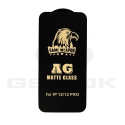 IPHONE XR / 11 - TEMPERED GLASS 0.3MM 5D BLACK MATT