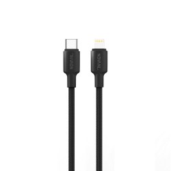 CABLE NOVANL USB-C TO LIGHTNING 1.5M 20W BLACK