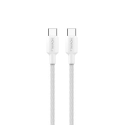 CABLE NOVANL USB-C  TO USB-C 0.5M 60W WHITE