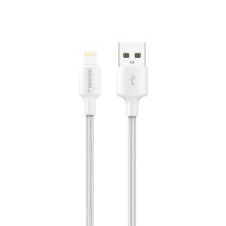 CABLE NOVANL USB TO LIGHTNING 0.5M 12W WHITE