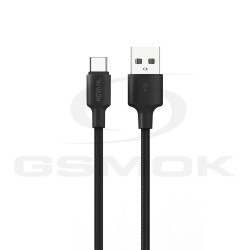 CABLE NOVANL USB TO USB-C 0.5M 12W BLACK