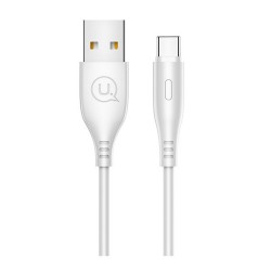 CABLE USAMS USB TO USB-C 2A 1M U18 SJ267USB02 US-SJ267 WHITE