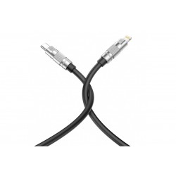 CABLE USB-C TO LIGHTNING 27W 1.2M XO NB-Q228A BLACK