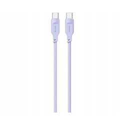 CABLE USB-C TO USB-C 100W 1.2M USAMS SJ567USB03 US-SJ567 PURPLE