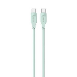 CABLE USB-C TO USB-C 100W 1.2M USAMS SJ567USB04 US-SJ567 GREEN