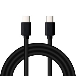 CABLE USB-C TO USB-C 25W 1M SAMSUNG EP-DA705BBEGWW BLACK ORIGINAL