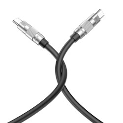 CABLE USB-C TO USB-C 60W 1.2M XO NB-Q228B BLACK