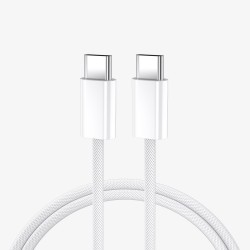 CABLE USB-C TO USB-C 60W 2M BWOO BO-X284 WHITE