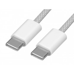 CABLE USB-C TO USB-C MAXLIFE MXUC-06 1M 20W GREY NYLON CABLE USB-C TO USB-C MAXLIFE MXUC-06 1M 20W GREY NYLON