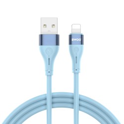 CABLE USB TO LIGHTNING 3A 1M BWOO X280L BLUE