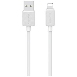 CABLE USB DO LIGHTNING USAMS KY SERIES SJ694 2.4A 2M WHITE