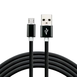 CABLE USB TO MICRO USB 2.4A 1M EVERACTIVE CBS-1MB BLACK