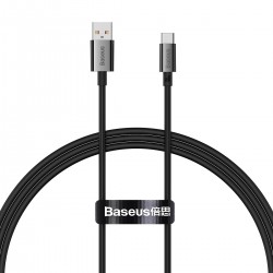CABLE USB TO USB-C 100W 1M BASEUS SUPERIOR P10320102114-00 BLACK