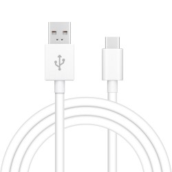 CABLE USB TO USB-C 12W 1M MS-30005 WHITE BULK