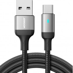 CABLE USB TO USB-C 3A 1.2M JOYROOM EXTRA ORDINARY SERIES A10 S-UC027A10B BLACK